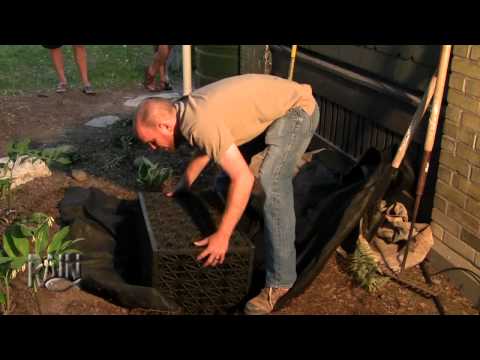 how to build a rubble drain