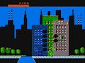 the gameplay of rampage for nes. created by midway.