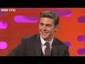 More about this programme: www.bbc.co.uk Zac Efron chats about having a motorcycle lesson with Tom Cruise.