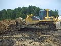 KOMATSU D 65EX dozer at work