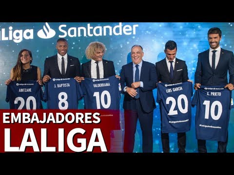 LaLiga presentó a los nuevos embajadores para este año LaLiga presentó a los nuevos embajadores para este año