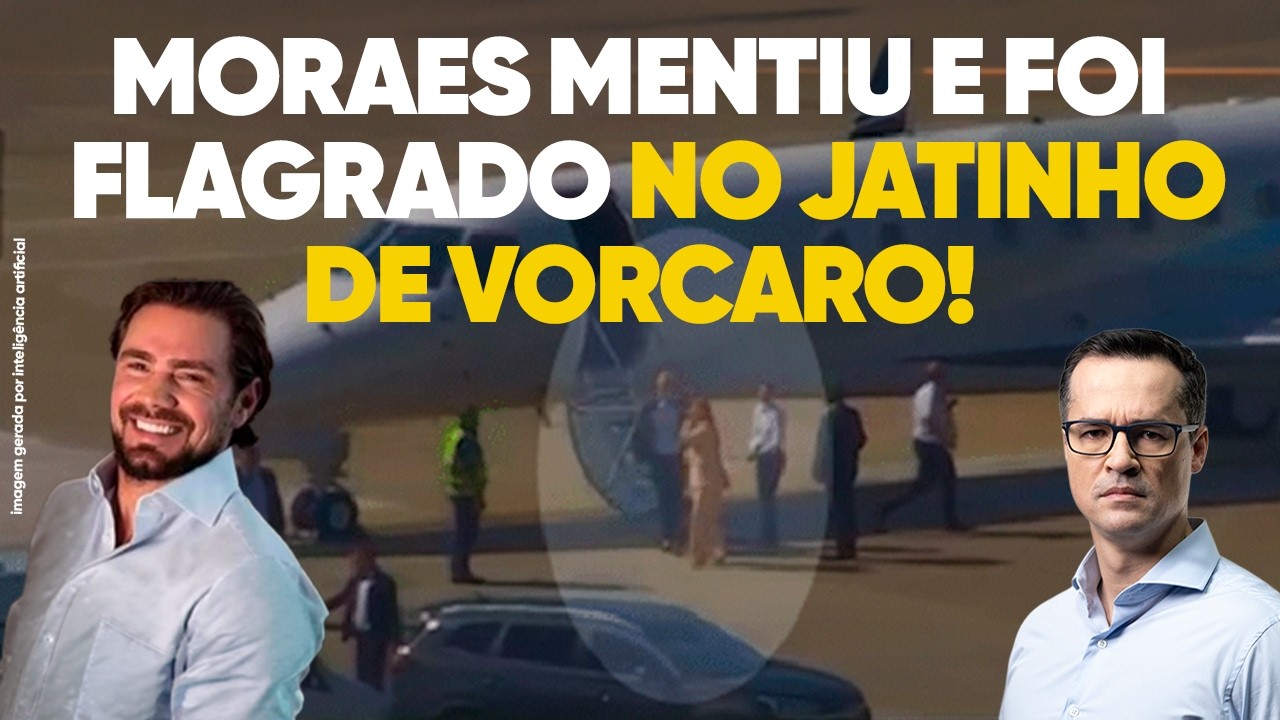 Vaza Video de Moraes e Esposa no Jatinho de Vorcaro!