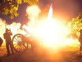 Civil War cannon nightfire Civil War cannon nightfire