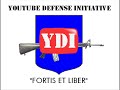 custom logo for the youtube defense initiative (or ydi for short), a group dedicated to fighting evil on youtube. 

to join, go here: http://www.youtube.com/group/defendersofyoutube