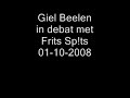 Giel Beelen 3FM in debat met Frits Sp!ts