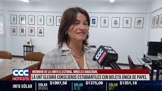 MIEMBRO DE LA JUNTA ELECTORAL ÁNGELES IGARZÁBAL