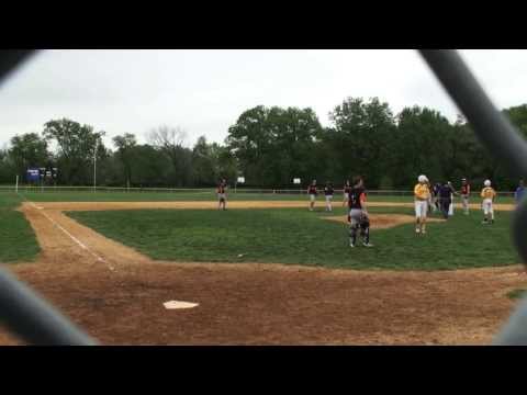 Pitman vs Woodbury Baseball fight .wmv