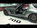 Brabus 700 BiTurbo Mercedes SLS 700 HP 0-200 km/h in 10,2 s Premiere