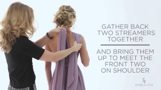 How To: Maid Your Way Convertible Bridesmaid Dress