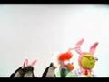 Muppet Show Bunsen and Beaker and some penguins