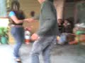 el ali bailando con jeyra XD