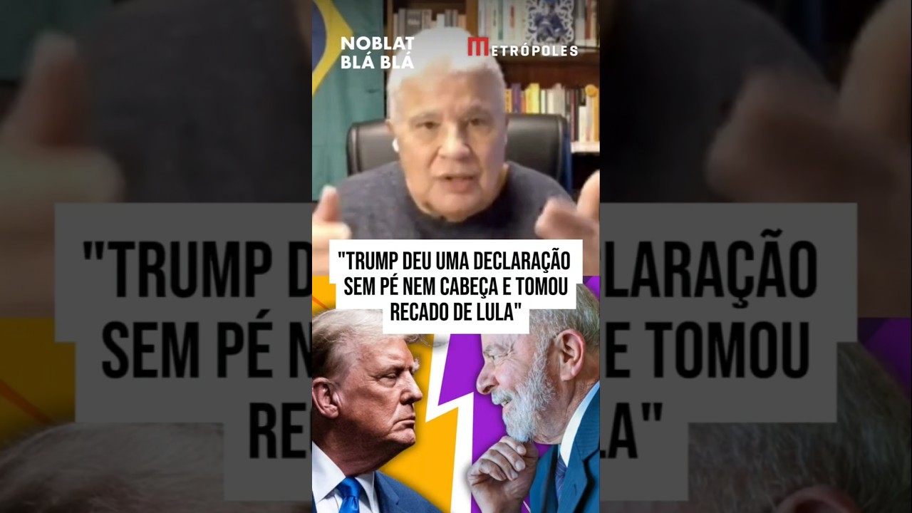 "Querem prender Bolsonaro Jr", diz Trump e Lula responde #shorts #política #noticias #lula #trump
