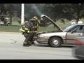 Minor Car Fire at New Wilke & White Oak in Arlington Heights