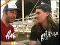 Tim from getAmped talk to the Bowl Father Tony Alva @ Downlo