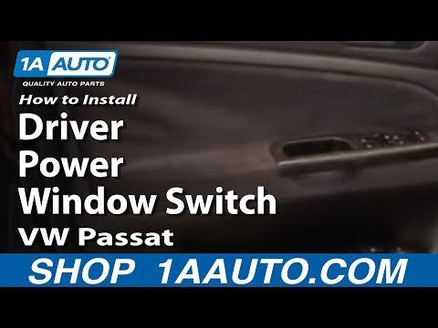 how to repair vw passat electric window