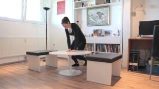 "Up" Ceiling Bed by Milano Smart Living