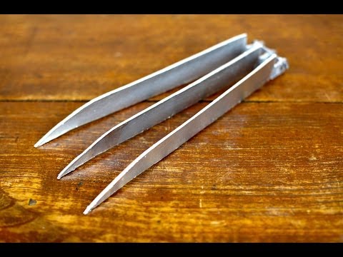 claws - Here is an Easy instructional video on how to make your very own pair of Wolverine claws. Can't wait for X-Men: Days of Future Past that is going to be aweso...