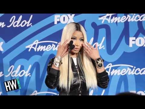 Nicki Minaj Talks New Music & Candice Glover ('American Idol' Finale)