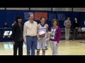 Emory Women's Basketball Senior Night Feb. 10, 2012