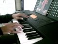 ميادة الحناوي - انا بعشقك Playing on YAMAHA Keyboard