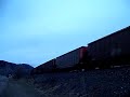 BNSF westbound coal train at MN City w/ shave and a haircut!