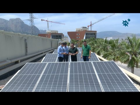 El Pabellón reduce su factura eléctrica con las placas de energía solar