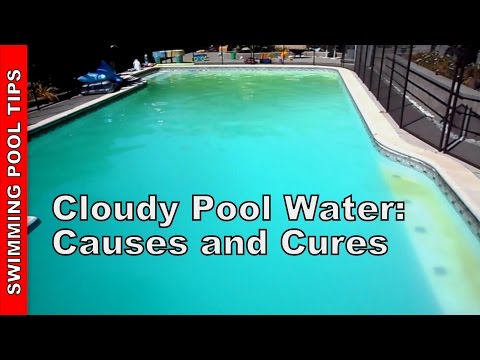 how to treat green water in a pool