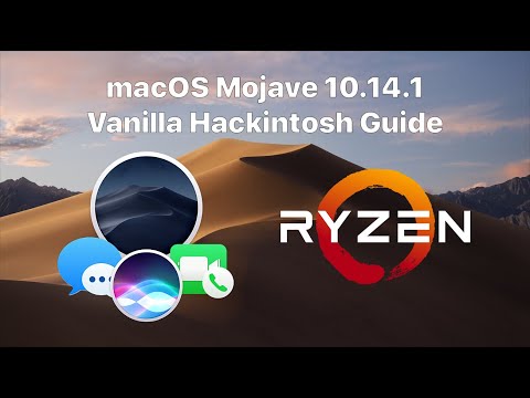 Ryzen/FX Vanilla macOS Mojave 10.14.1/10.14.4 Hackintosh Guide! (Installer USB created in Windows)