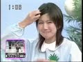 Japanese girl pied on TV show Japanese girl pied on TV show