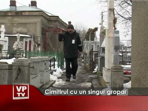 Cimitirul cu un singur gropar