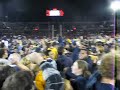 Rushing The Field After the 2009 Big Game