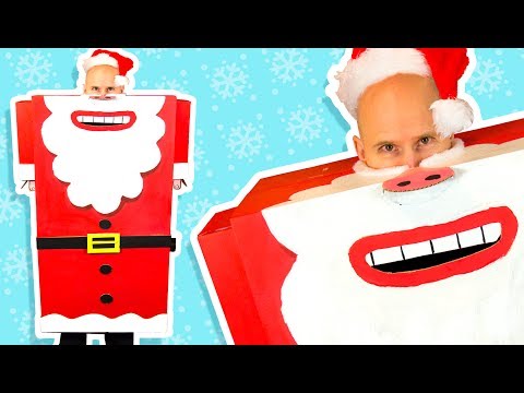 How To Make A Cardboard Santa Suit