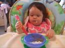 Keilani Eats Yogurt - July 2007