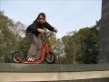 Jenny is drifting on K-Bike K5 Jenny is drifting on K-Bike K5
