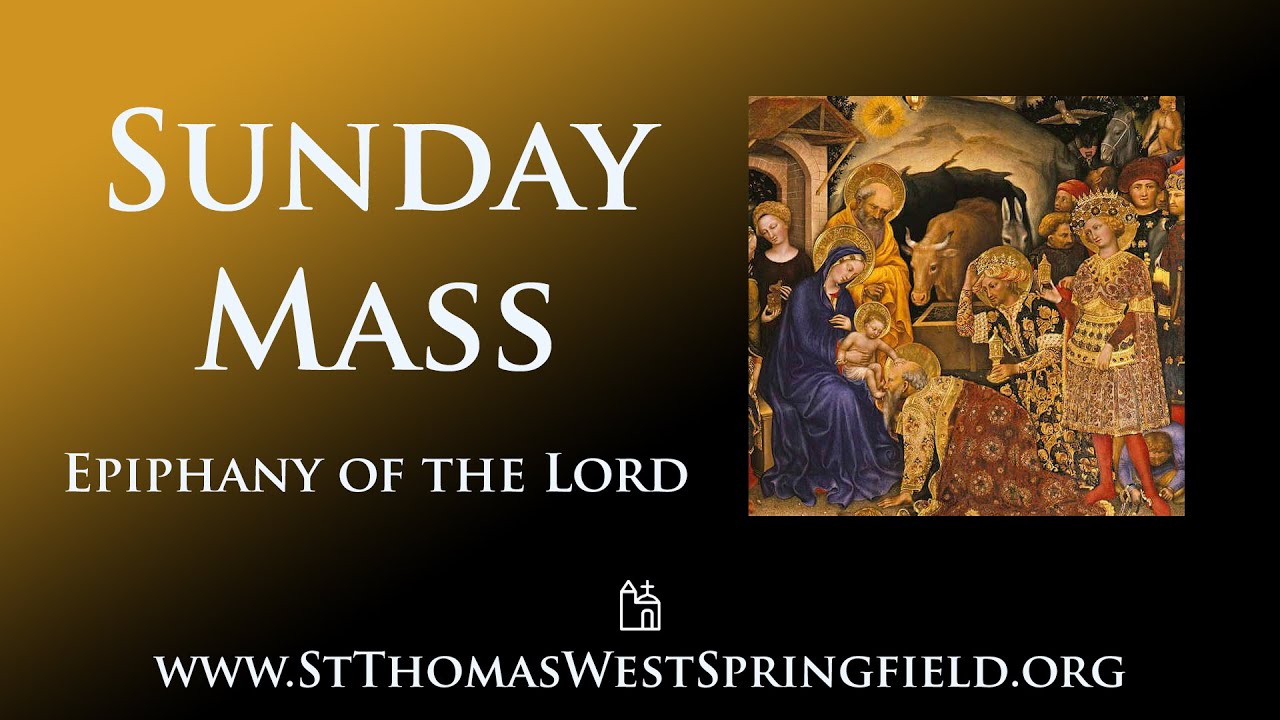 Catholic Sunday Mass 8 January 2023 | Epiphany of the Lord