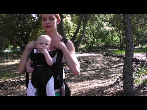 how to properly wear a baby bjorn