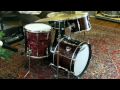 Vintage 1969/70 Premier Bop Kit 18-12-14 Burgundy Pearl
