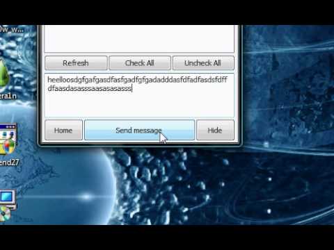 how to net send windows 7