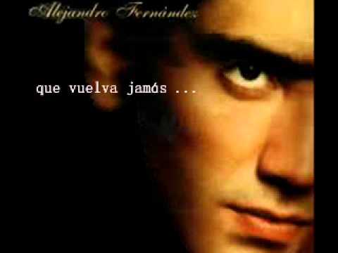 No Alejandro Fernández