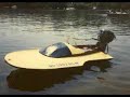 Hydroplane Antique Evinrude 18