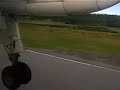 Landing in Nanaimo, B.C., Canada-Air Canada Jazz-Dash-8-300