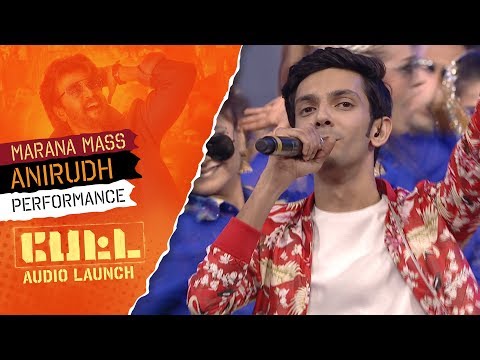 9:35 Anirudh Ravichander's Performance - MARANA MASS | PETTA Audio Launch