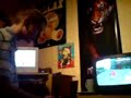 Higgie playin superman =))