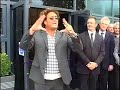 Patrick Cameron cutting the ribbon