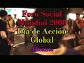 batucada en el foro social mundial de alicante