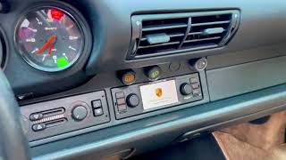 1991 Porsche 911 Carrera 2 Coupe Interior Features Video