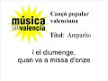 Amparito - Can�� popular valenciana
