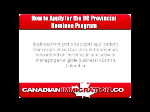 how to apply lmo in bc