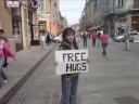 Free Hugs - Oradea 30 October 2008