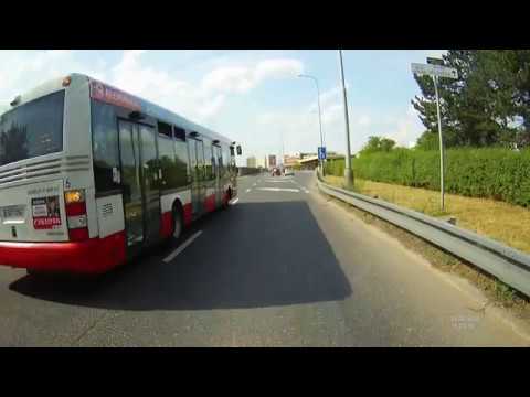 Nehoda BUS vs. Auto / Crash BUS vs. Car